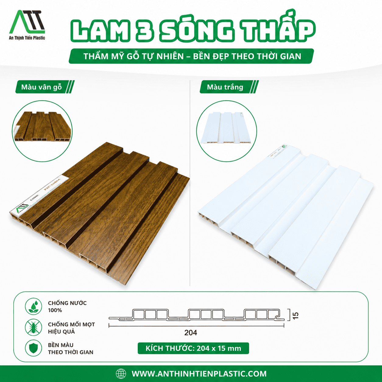 lam sóng 3 thấp