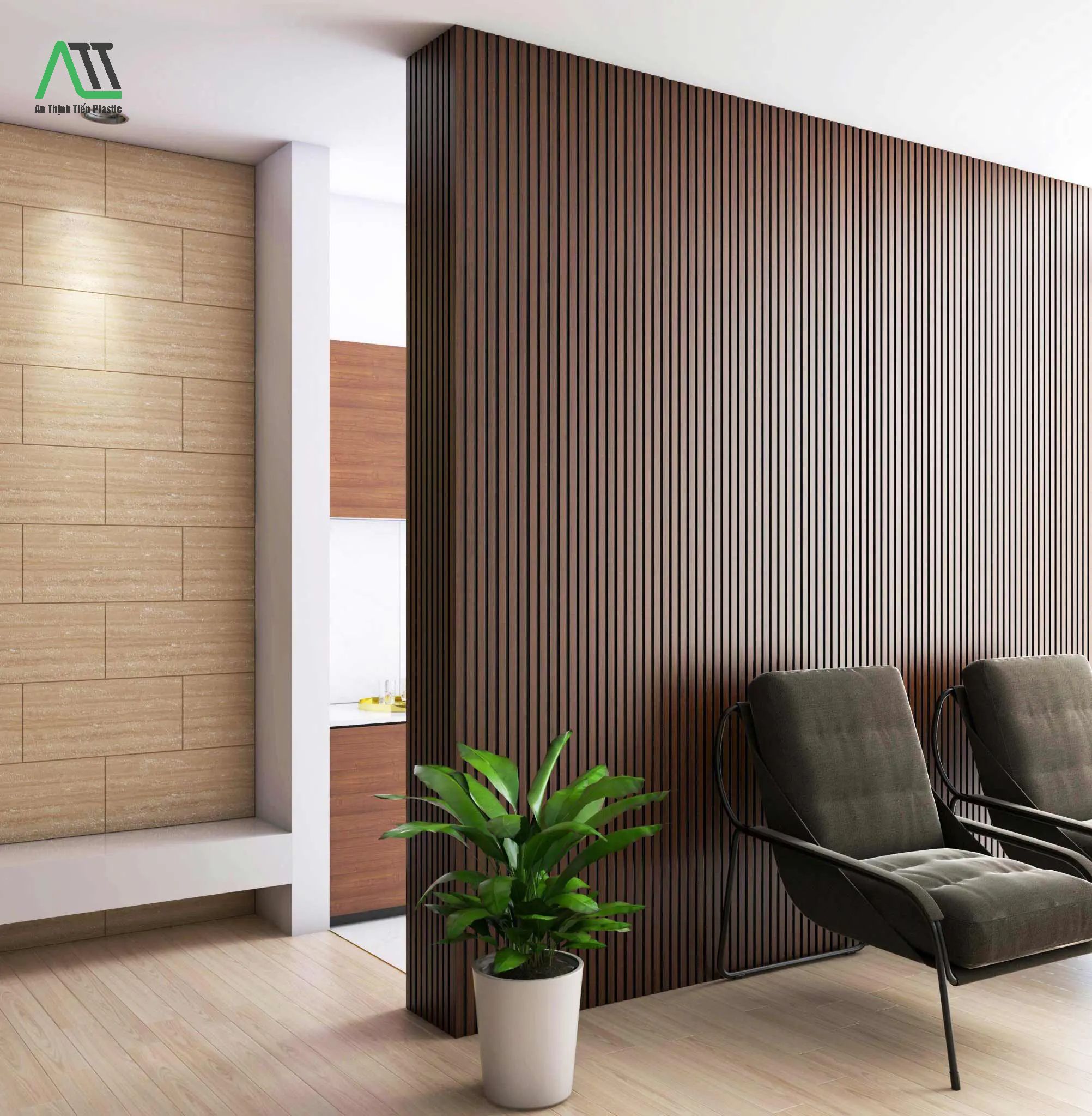 lam sóng nhựa ốp tường