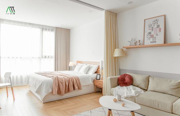 lót sàn gỗ phòng ngủ