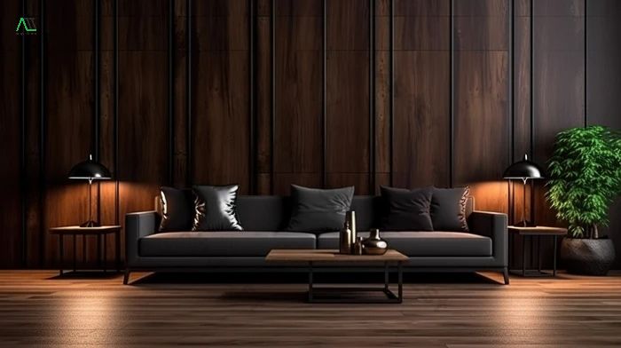 Ứng dụng màu nâu gỗ trong các khu vực nội thất