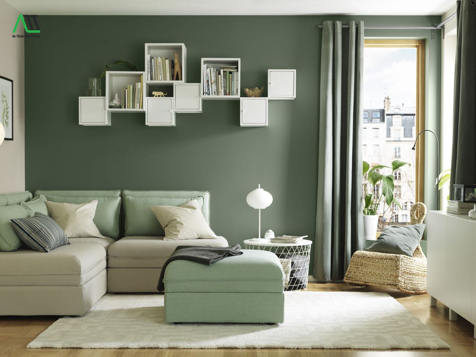 Hình dáng vật liệu nội thất phù hợp với người mệnh Hỏa