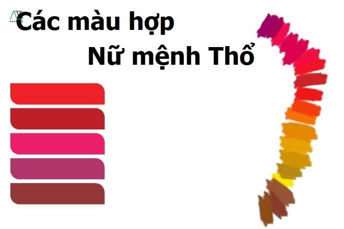 mệnh thổ với hợp màu gì