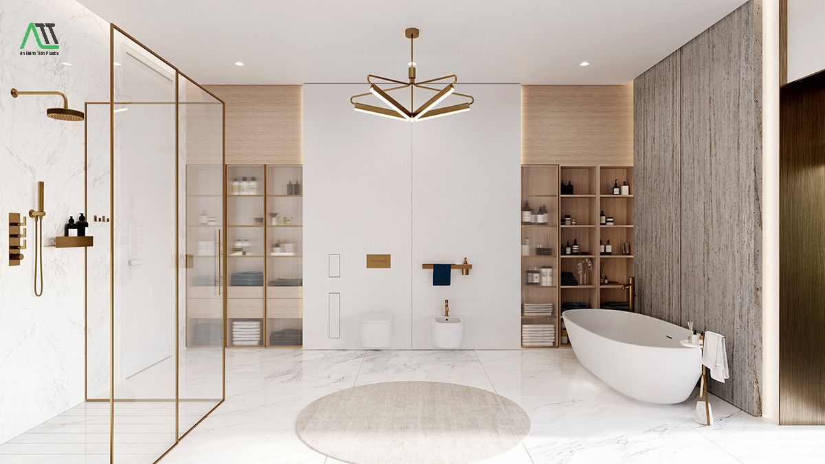 nên dùng tấm nhựa ốp tường hay giấy dán tường