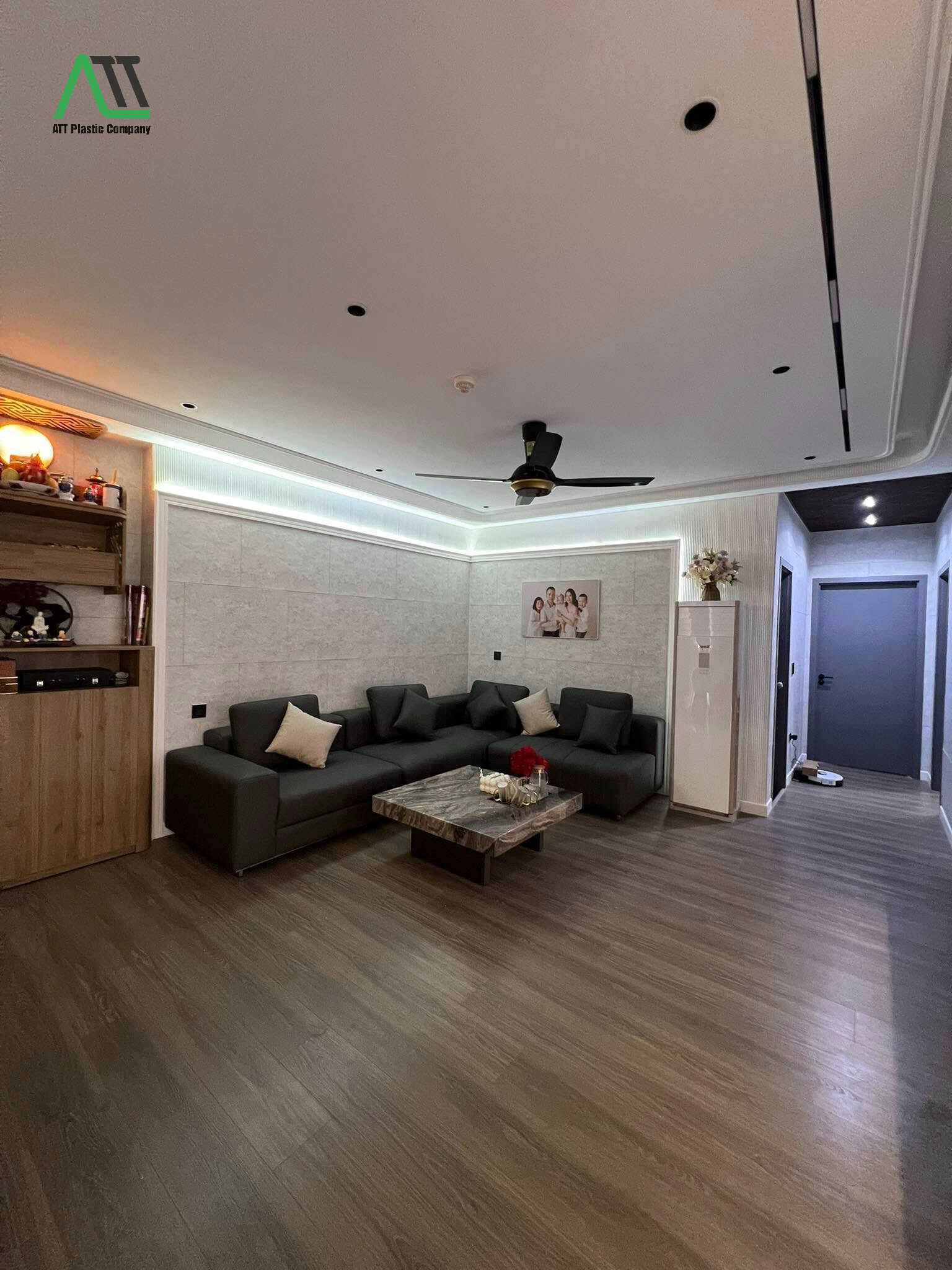 nhà máy sản xuất sàn nhựa spc