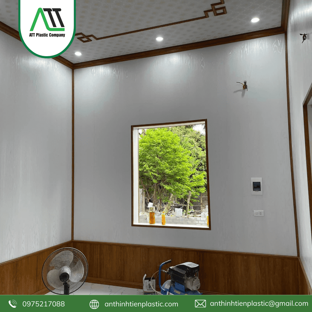 nhựa nano ốp tường