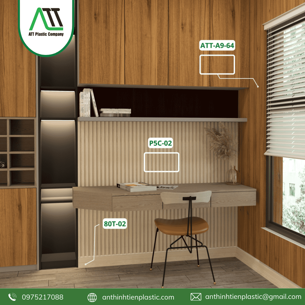 nhựa nano ốp tường