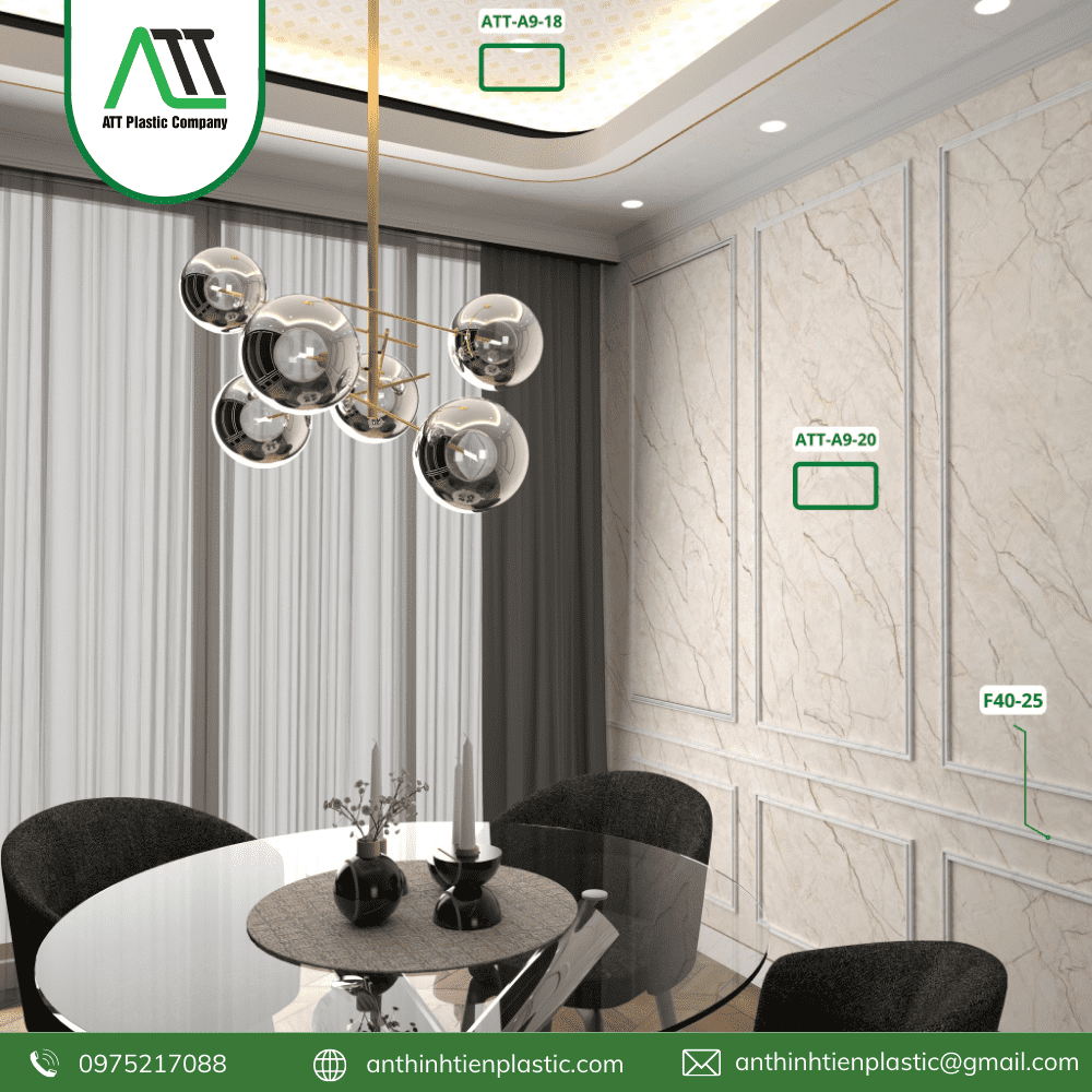 nhựa nano ốp tường