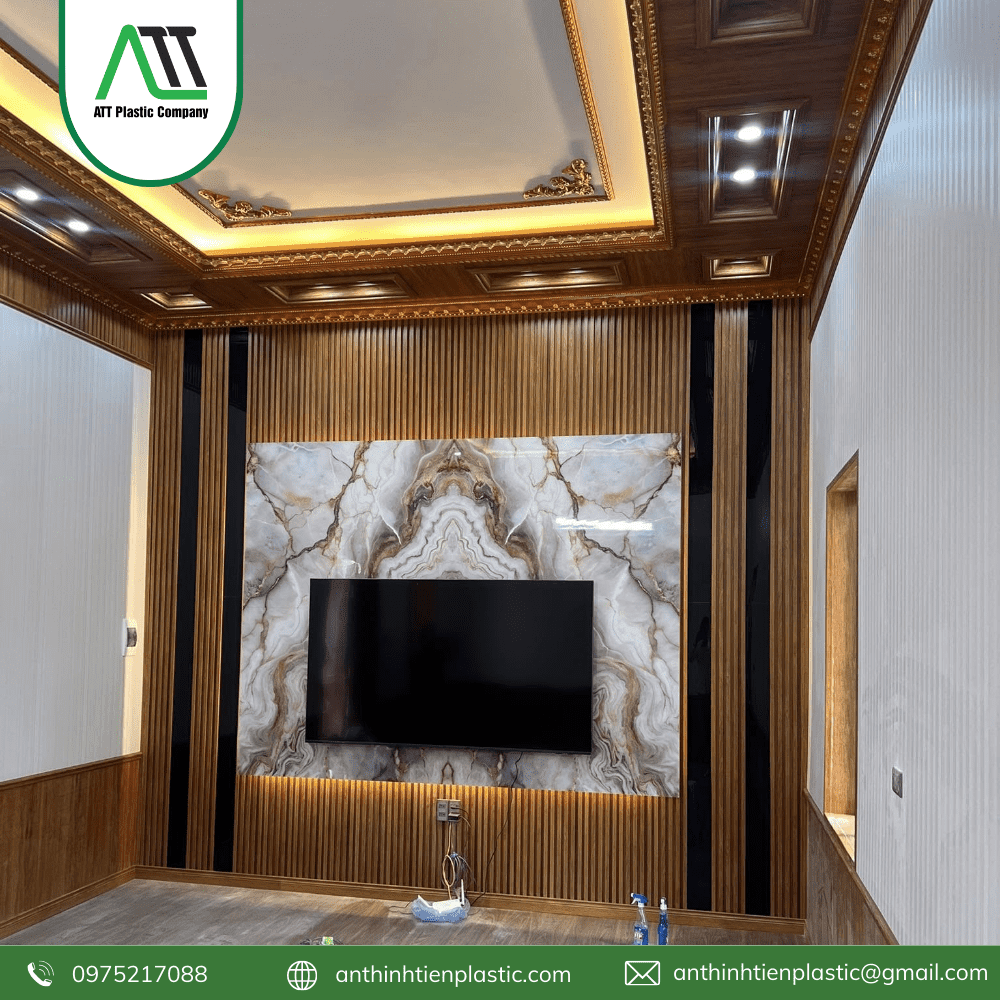 nhựa nano ốp tường