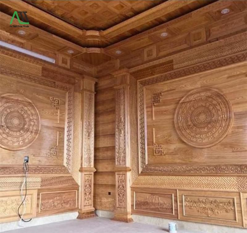 nhựa ốp tường hay gỗ ốp tường