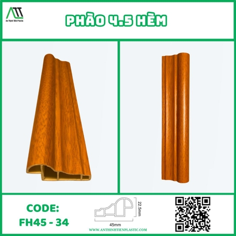 Phào 4.5 hèm (FH45-34)
