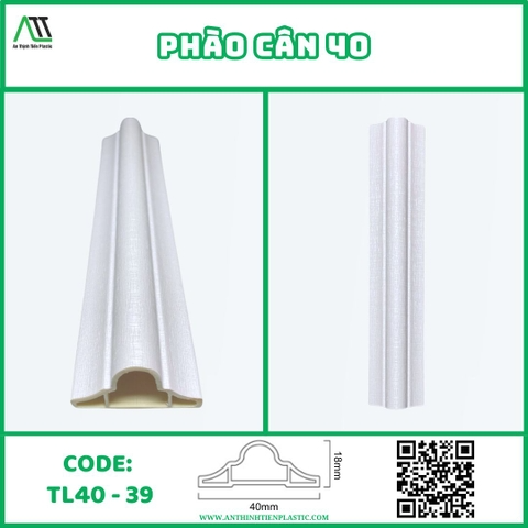 Phào chỉ cân 40 TL40-39
