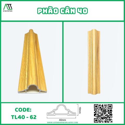 Phào chỉ cân 40 TL40-62