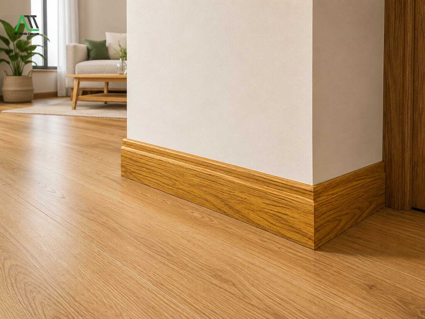 phào chân tường giả gỗ