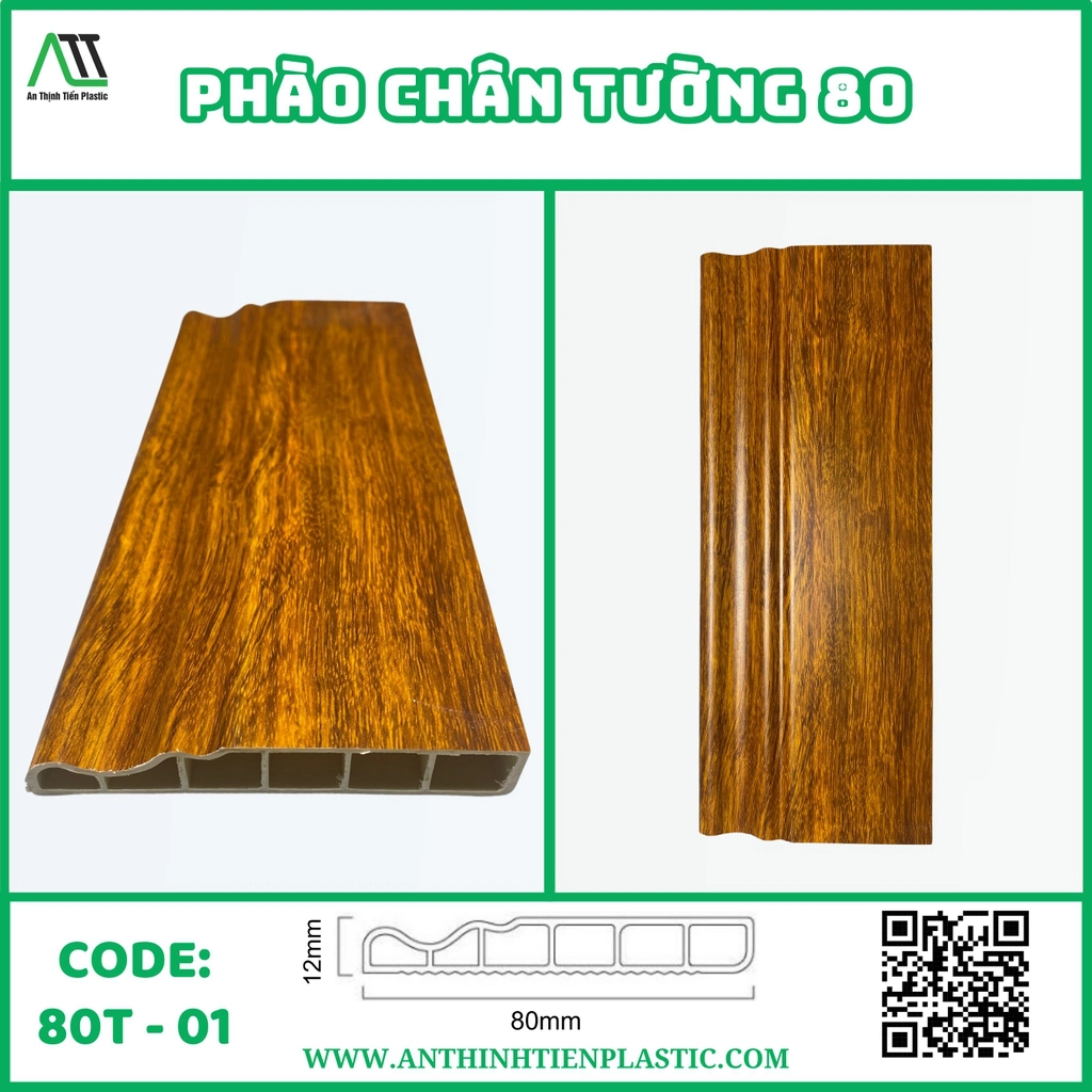 phào chỉ chân tường