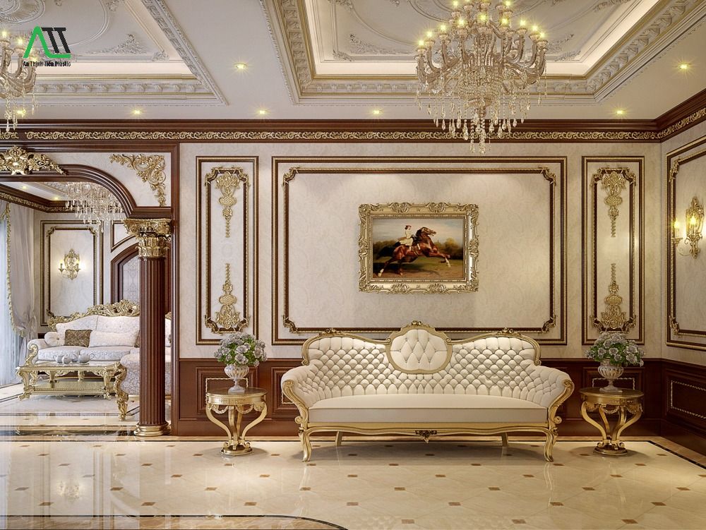 Mẫu phào chỉ trần nhà đẹp