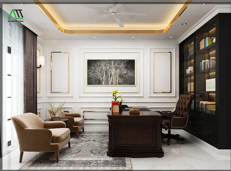 Mẫu phào chỉ phòng khách đẹp