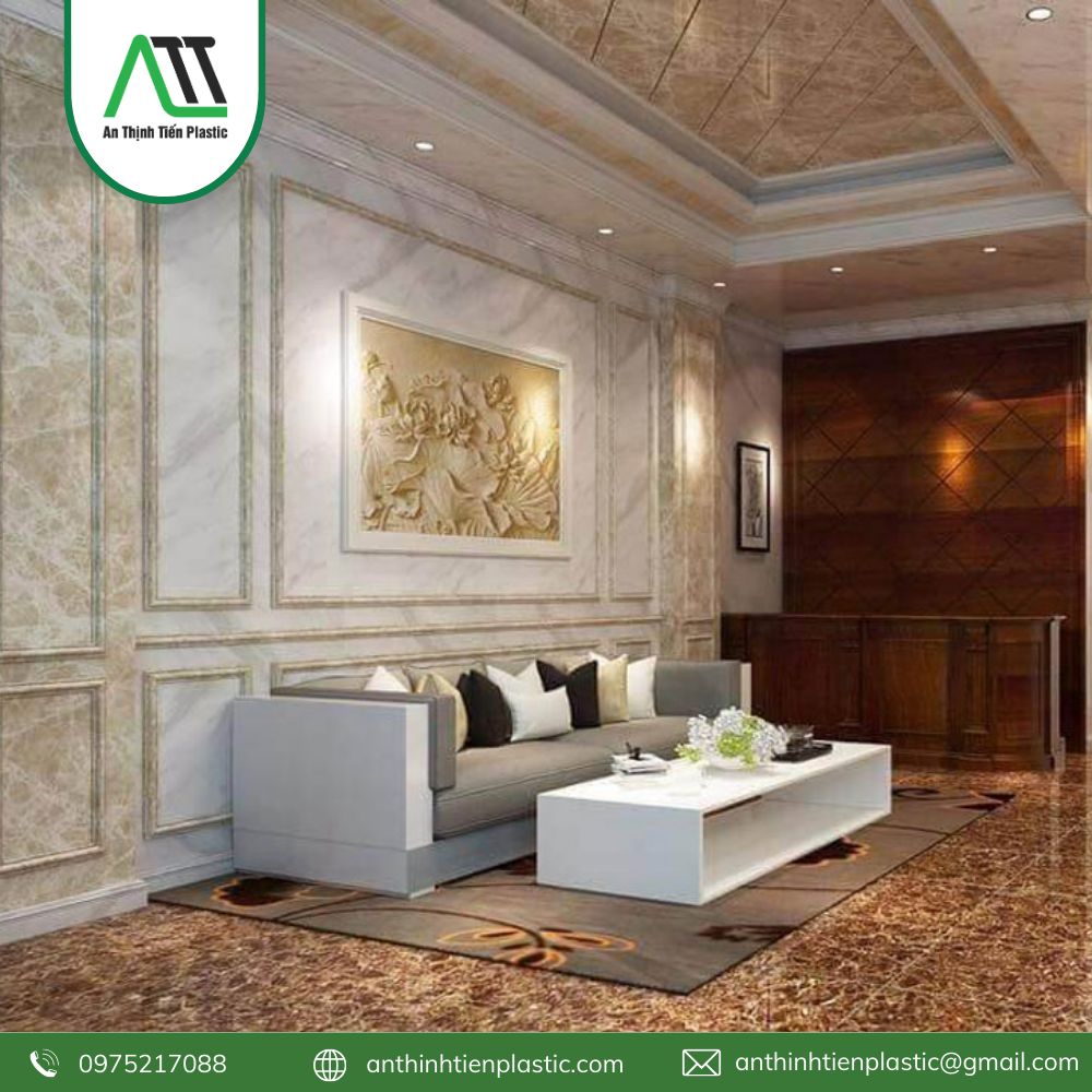 phào chỉ lưng tường