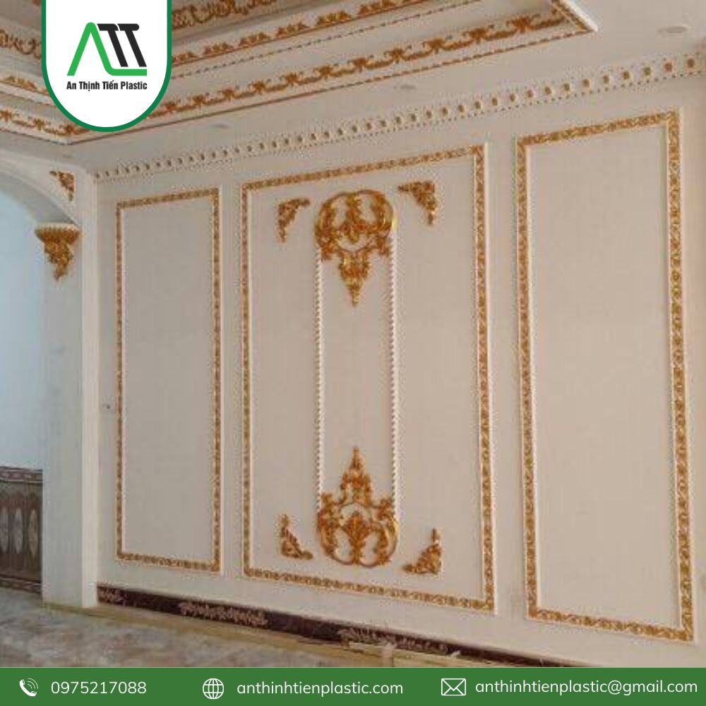 phào chỉ lưng tường