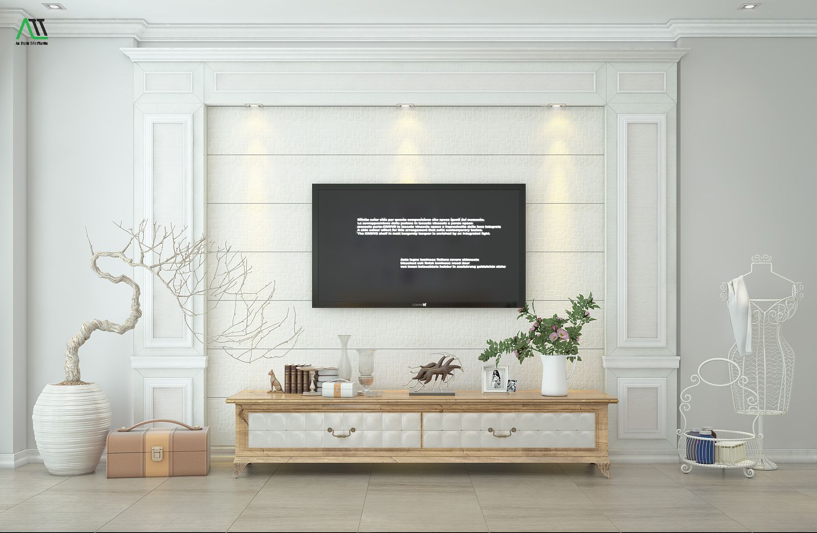 Ứng dụng của phào chỉ PS