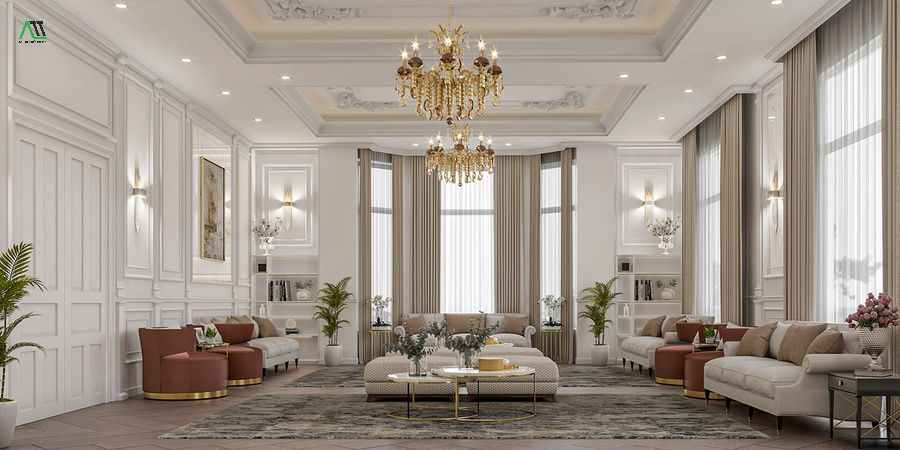 Phân loại phào chỉ PU theo vị trí sử dụng