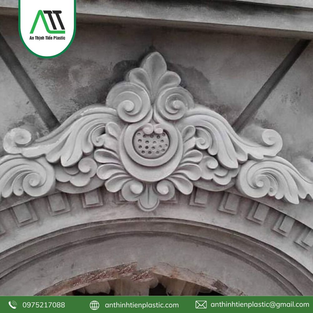 phào chỉ tường phòng khách