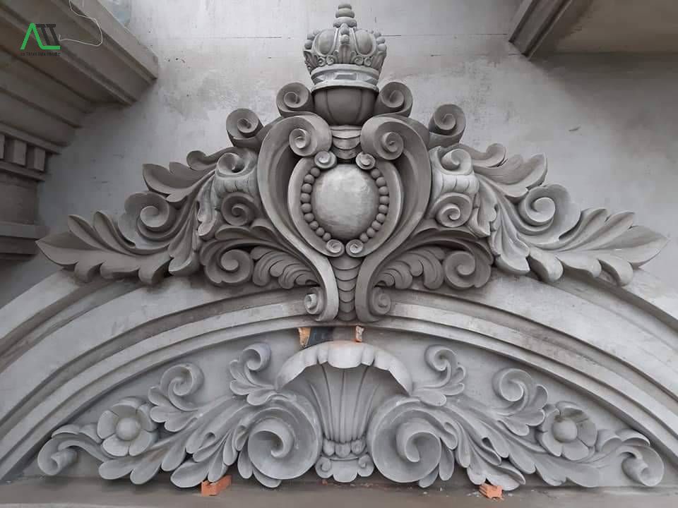 phào chỉ tường phòng ngủ