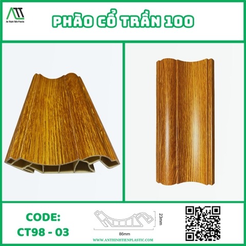Phào cổ trần 100 (CT98-03)