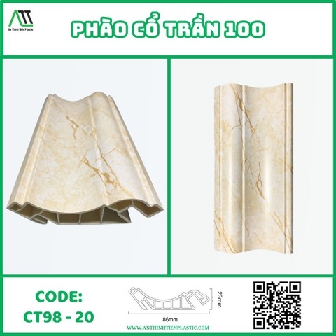 Phào cổ trần 100 (CT98-20)