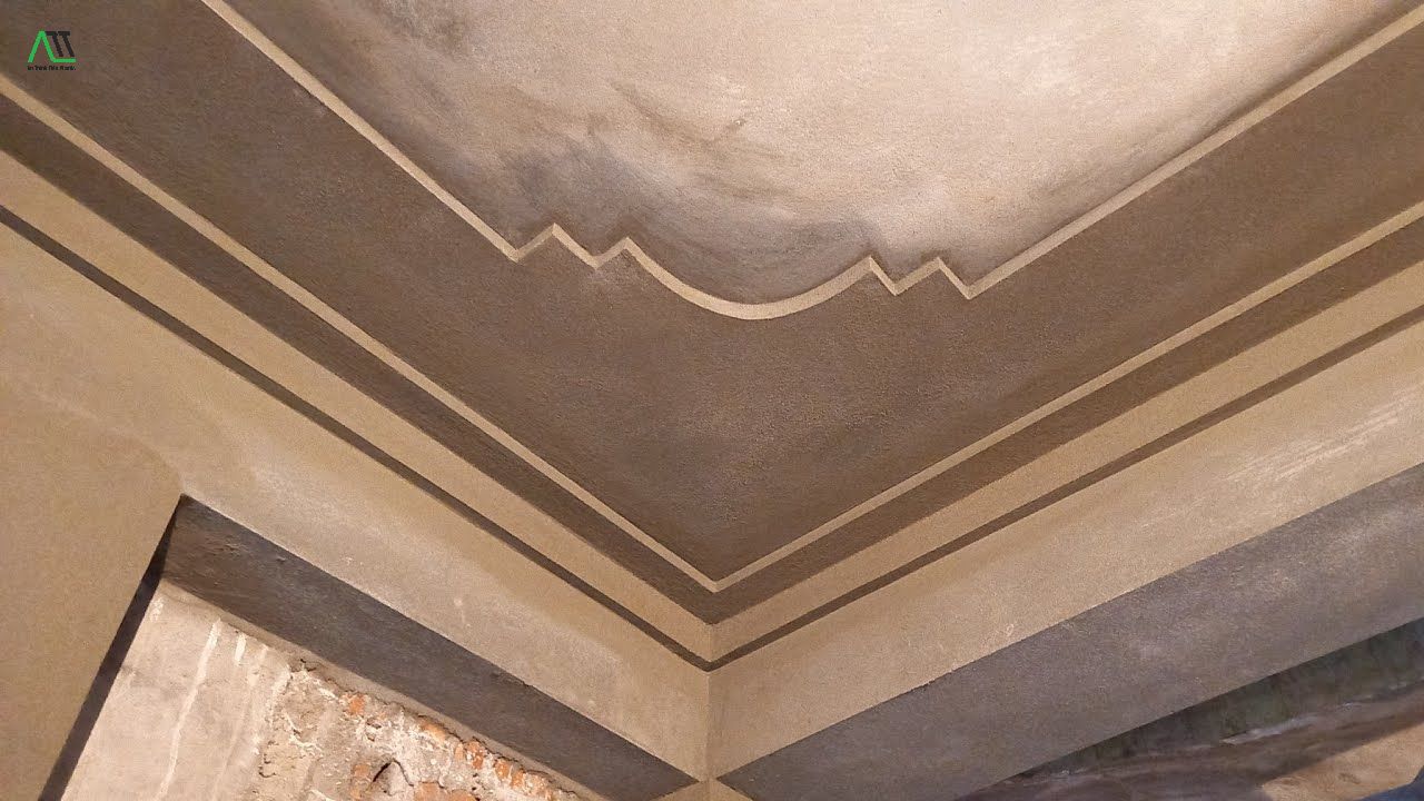 Phào trần truyền thống - phào cổ trần xi măng