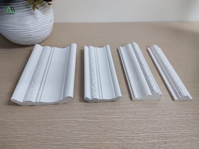 Mẫu phào chỉ trần hiện đại, phào trần nhựa PS