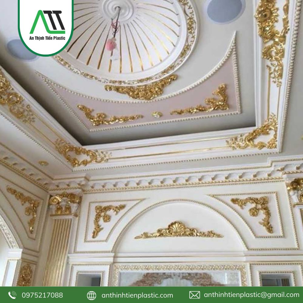 phào cổ trần nhựa