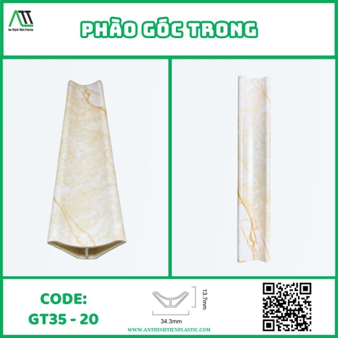 Phào góc trong (GT35-20)