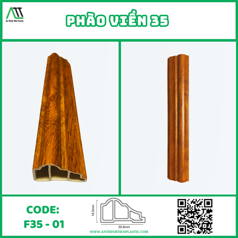 Phào viền 35 (F35-01)