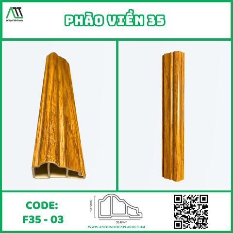 Phào viền 35 (F35-03)