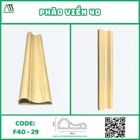 Phào viền 40 (F40-29)