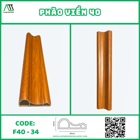 Phào viền 40 (F40-34)