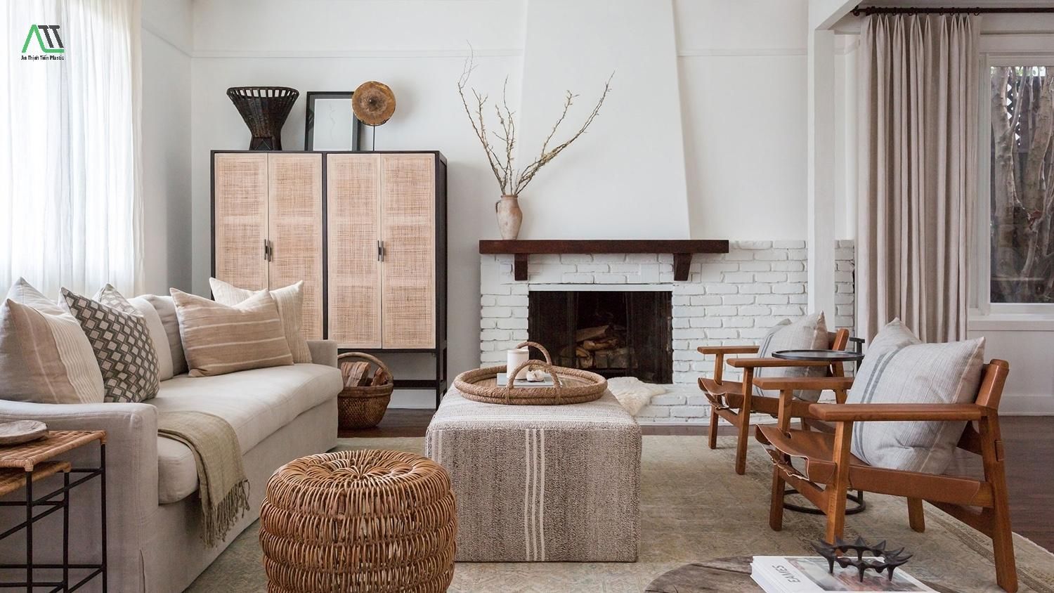 phong cách nội thất farmhouse