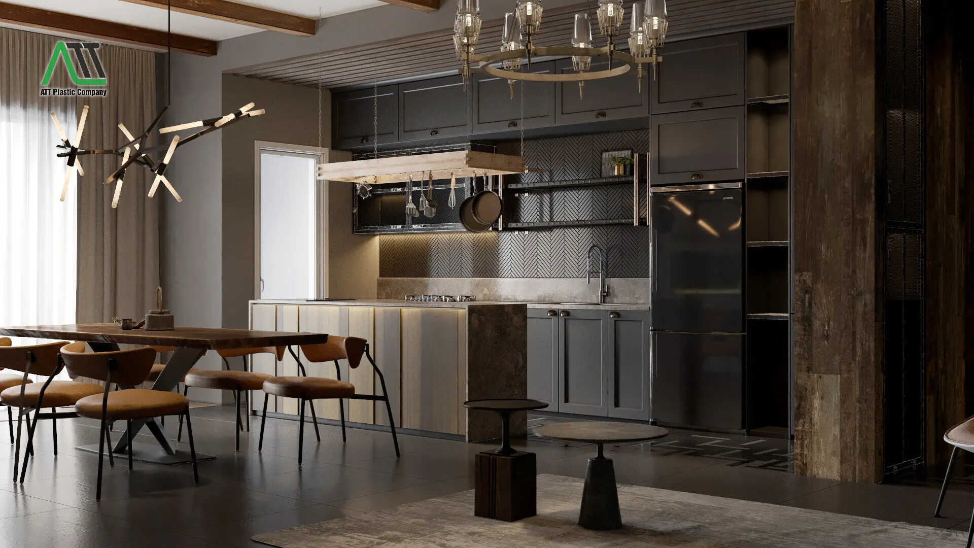 Phong cách nội thất Industrial