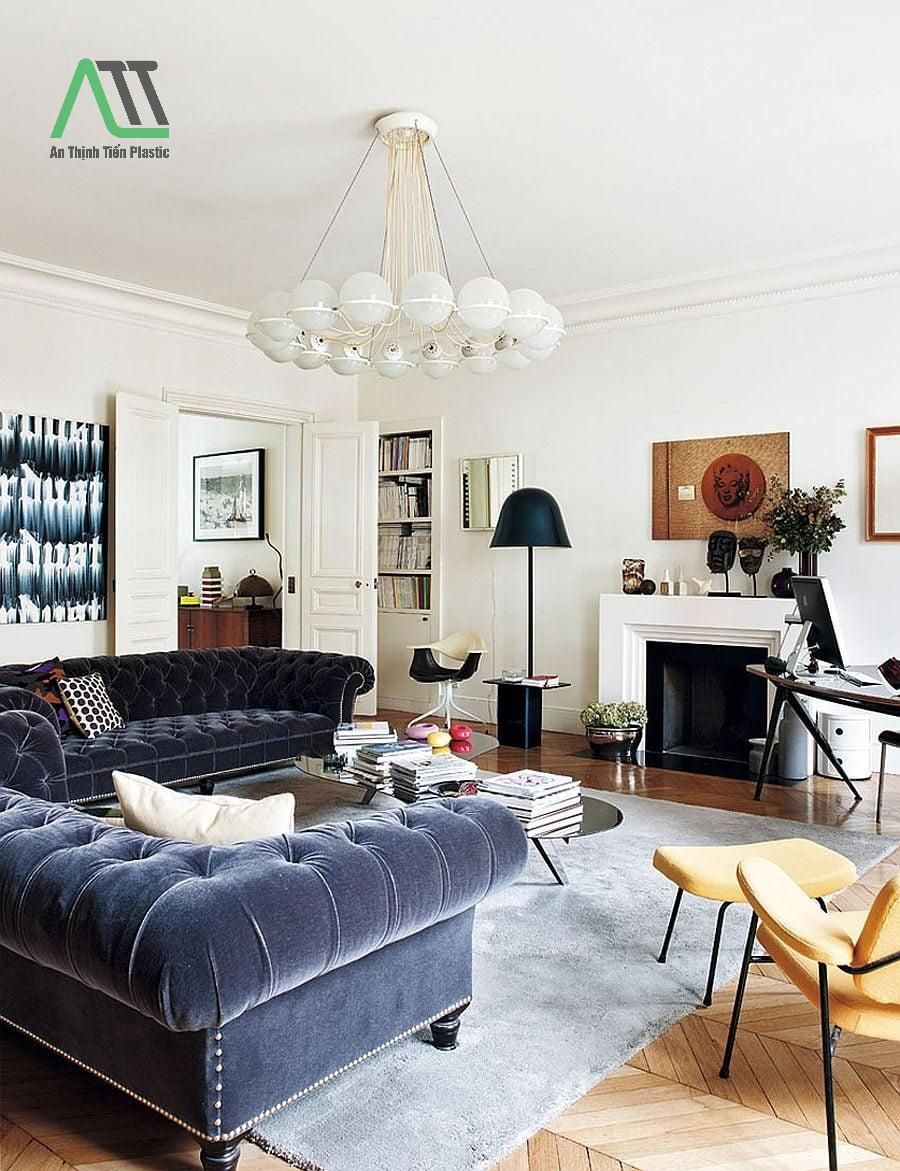 phong cách nội thất parisian