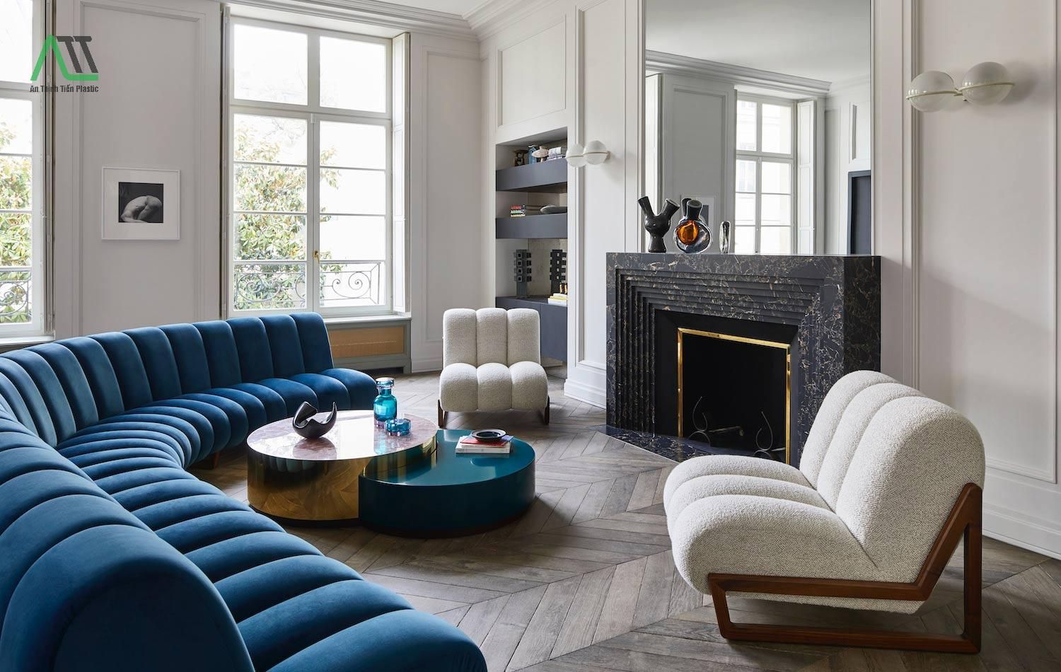 phong cách nội thất parisian