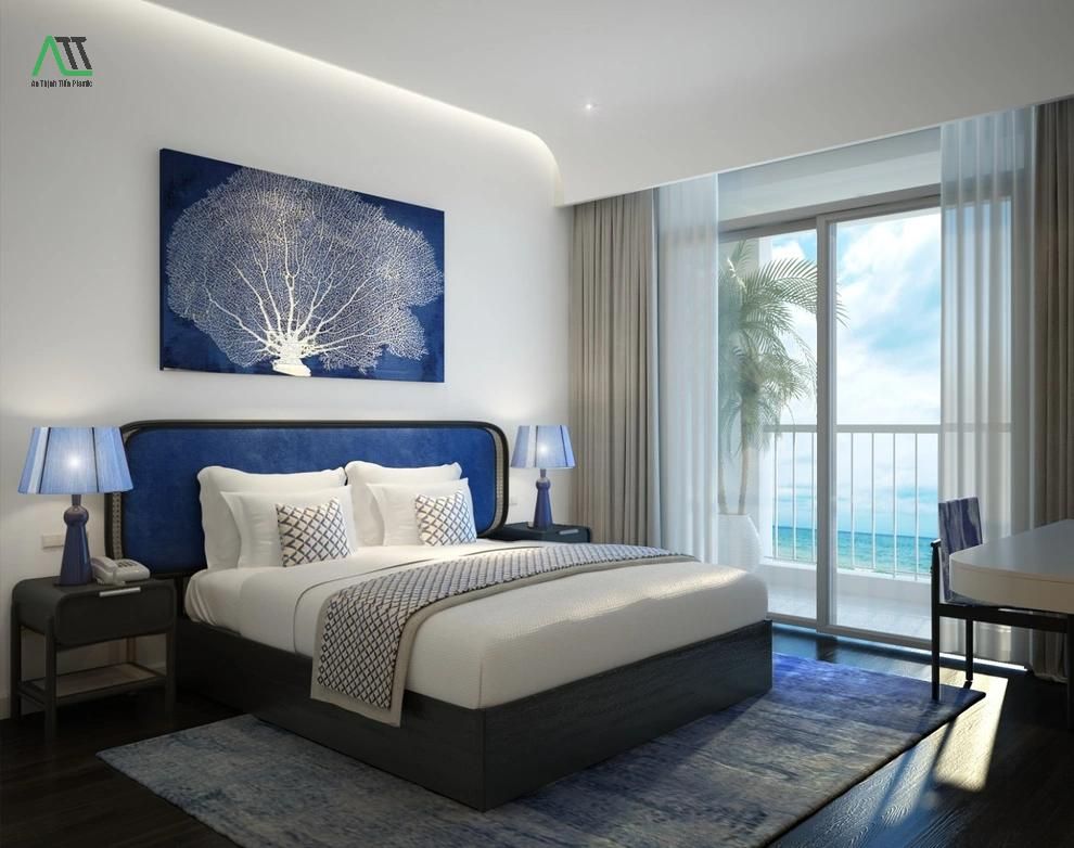 phong cách nội thất santorini