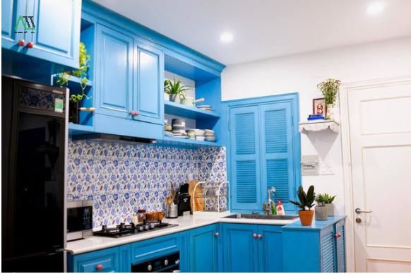 phong cách nội thất santorini