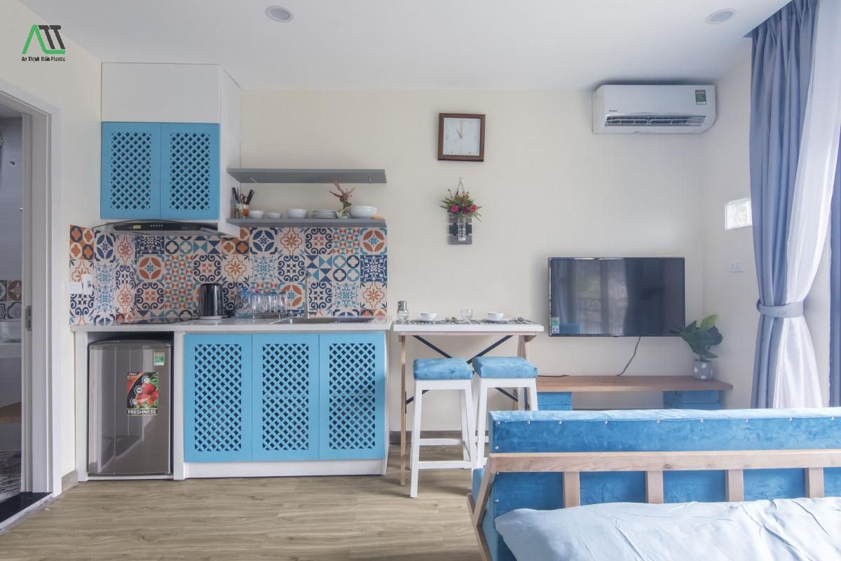 phong cách nội thất santorini