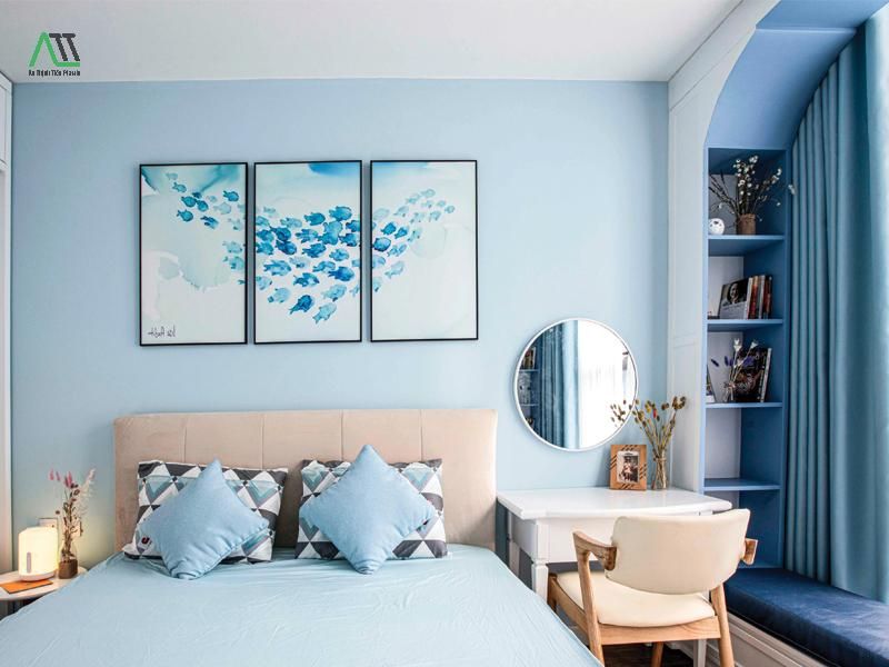 phong cách nội thất santorini