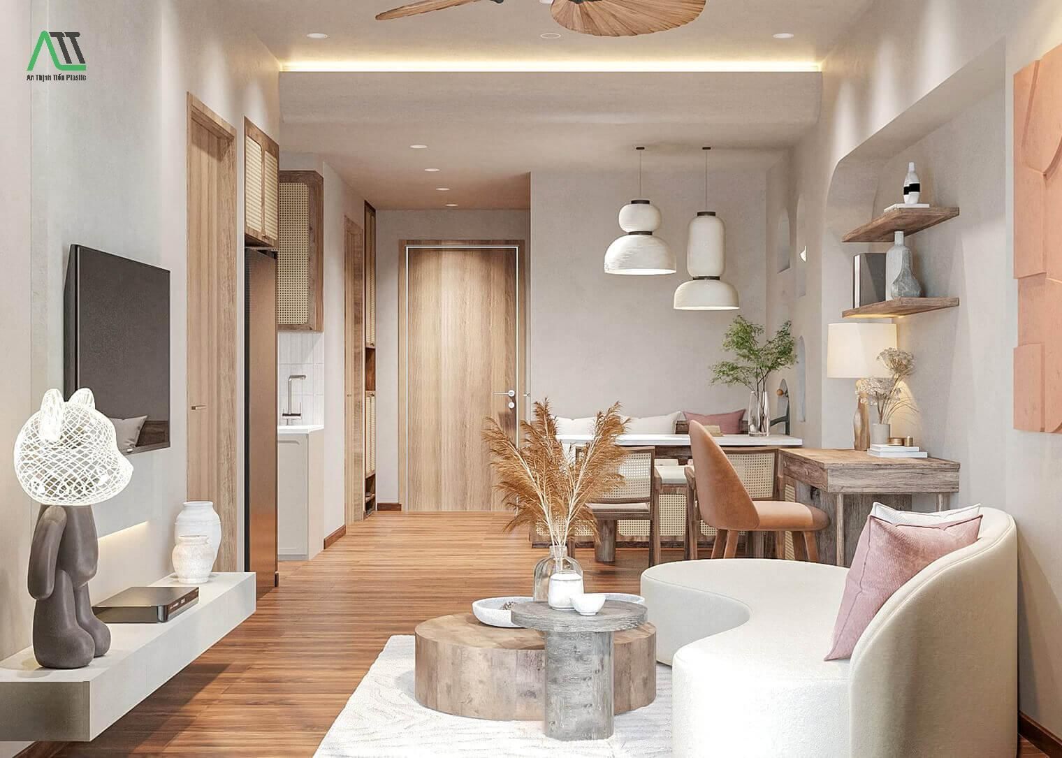 phong cách nội thất wasabi