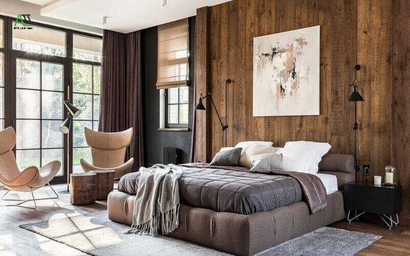 phong cách thiết kế Rustic