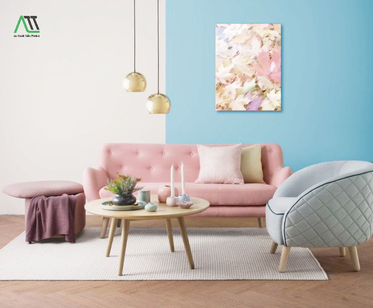 phong thủy màu hồng