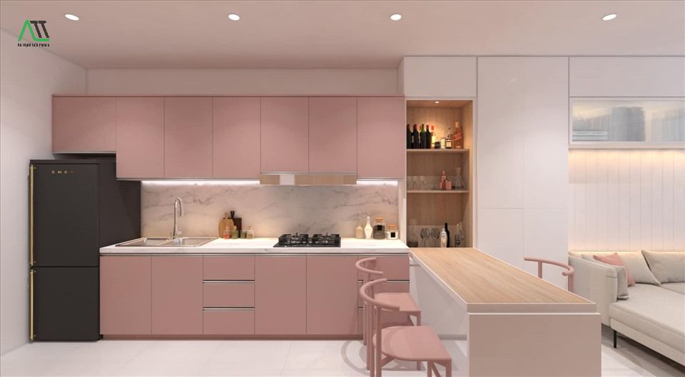 phong thủy màu hồng