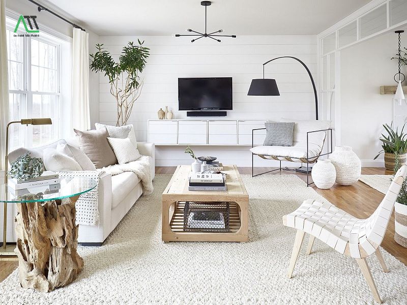 phong thủy màu trắng