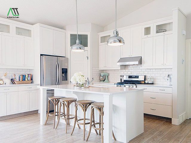 phong thủy màu trắng